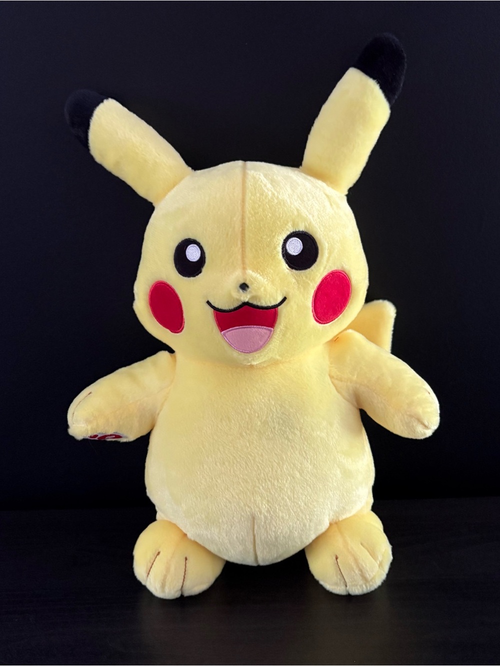 Build a Bear Workshop Pokemon Pikachu Plush Stuffed Animal Toy 17"